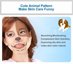 Animal Face Blackhead Mask with Oil Control Animal Face Masks