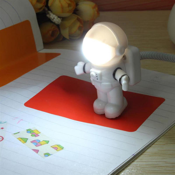 Portable Spaceman Astronaut LED Lamp Computer Laptop