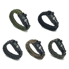 Paracord Survival Bracelet Hunting Fishing Hiking Outdoors